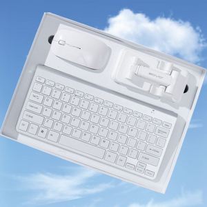 Customized Company Logo Handmade UV Printed Paper Material Event <b>Office</b> <b>Supplies</b> Mouse Keyboard Phone Holder Business Gift Set - Product Image 4