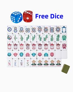 In Stock Beach Supplies New Travel 4 Layer Engraved Acrylic Luxury 160 Olive Green Drake <b>Set</b> America Mahjong Tiles - Product Image 2