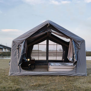 8 mètres carrés de vinyle de titane occultant extérieur <span class=keywords><strong>tente</strong></span> <span class=keywords><strong>gonflable</strong></span> portative de nuit pour le camping - Product Image 1