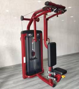 Máquina de fuerza Pectoral/<span class=keywords><strong>Dorsal</strong></span> Muscle Trainer con construcción de metal para tríceps y ejercicio físico integral - Product Image 3