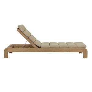 Lettini Prendisole in Legno di Teak per Piscina, Spiaggia, Hotel, Giardino, Cortile, Villa, Resort - Arredamento da Esterno in Teak - <span class=keywords><strong>Meva</strong></span> - Product Image 3