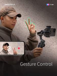 Estabilizador de Gimbal Plegable de Mano para Smartphone y Videocámara con Control Remoto Inalámbrico, para <span class=keywords><strong>Smooth</strong></span> <span class=keywords><strong>5</strong></span> <span class=keywords><strong>Combo</strong></span> 2 - Product Image 2
