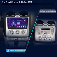Unité principale Junsun CarPlay pour Ford Focus 2 3 Mk2 Mk3 2004-2011 Autoradio Android pour Ford Focus 2 Navigation Autoradio Multimédia