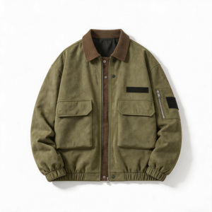 <span class=keywords><strong>Giacca</strong></span> Unisex Formale Mimetica con Bottoni in <span class=keywords><strong>Cashmere</strong></span> Rivestito, Impermeabile, Antivento, Traspirante, in Cotone, Vestibilità Comoda, per <span class=keywords><strong>Uomo</strong></span> - Product Image 6