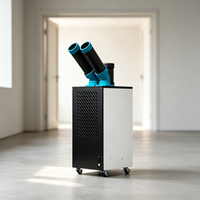 Climatiseur portable électrique avec fonction de chauffage et de refroidissement pour une utilisation toute l'année à la maison, au bureau et en extérieur
