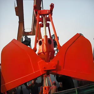 כף אחיזה מכנית עמידה למים עם כבל פלדה, בעלת צבת כפולה, 5 טון, 10 טון, 20 טון, מחומר Q345B+NM400 - Product Image 6