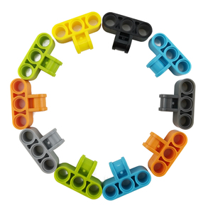 No.63869 trục và pin nối vuông góc Ba nhựa DIY phụ kiện đồ chơi gạch khối xây dựng - Product Image 2