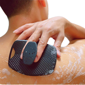 Brosse de douche et exfoliant corporel en silicone écologique facile à nettoyer pour femmes, hommes et enfants - Product Image 1