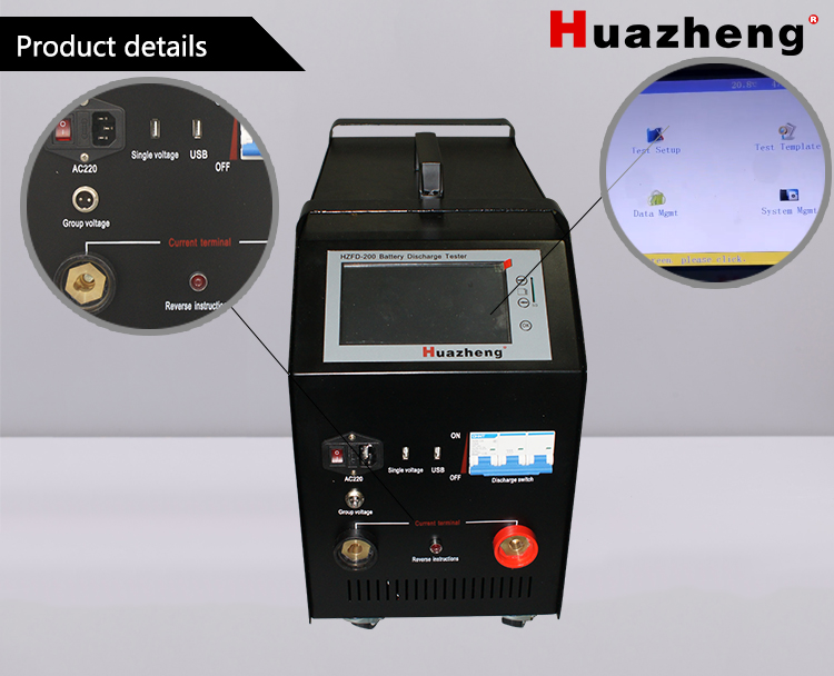 HZFD-200 110V 400A 220V 100A Xả Pin Thông Minh Và Kiểm Tra Sạc Không Đổi Ngân Hàng Tải DC Hiện Tại