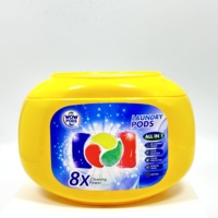 Capsule de dosettes de linge hypoallergénique sans colorant pour un nettoyage en profondeur Fabricant de dosettes de linge en vrac personnalisées