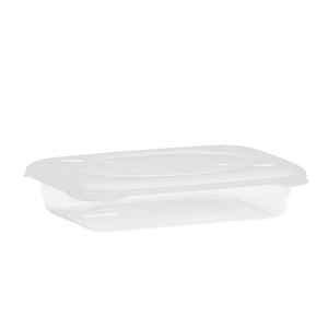 Recipiente Apilable Hermético para Alimentos Frigobella Minimalist, Apto para Microondas, 1.15 L, Rectangular, Material PP, para Uso en la Cocina - Product Image 1