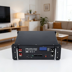 แบตเตอรี่ลิเธียมไอรอนฟอสเฟตแบบไฮบริดกริด 51.2V 100Ah 10kw IP65 CAN  ติดผนัง  แบบออลอินวัน สำหรับที่อยู่อาศัย ที่เชื่อถือได้ - Product Image 2