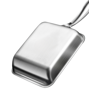 Wholesale 304SS Stainless Steel 16x19cm Square Skillet Nonstick Tamagoyaki <strong>Pan</strong> OEM Bulk Order Home Kitchen Egg Frying <strong>Pan</strong> - Product Image 2