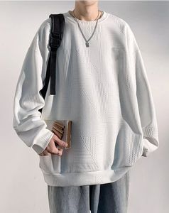 Felpa e felpe da <span class=keywords><strong>uomo</strong></span> in <span class=keywords><strong>pile</strong></span> personalizzata goffrato Casual a manica lunga di alta qualità - Product Image 4