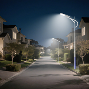 Lampadaire solaire tout-en-un <span class=keywords><strong>Ledel</strong></span> Factory, IP65 étanche, éclairage routier extérieur DC intégré, garantie 3 ans - Product Image 2