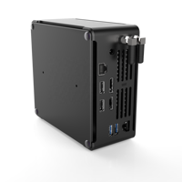 Ordinateur de jeu mini pc Intel i9 8950HK i9 9880H Xeon E-2176 Win10 pro Linux avec Ventilateur 2 LAN WIFI