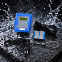 Medidor de Flujo Ultrasónico Portátil Yheng de 20 mm - 5000 mm, Sensor de Flujo Ultrasónico Externo Montado en Pared para Agua