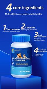 Suplemen makanan tulang anjing Senior dengan penyerapan cepat untuk dukungan kekebalan tubuh kesehatan sendi perawatan kesehatan hewan peliharaan Premium UNTUK kaleng orang tua - Product Image 5