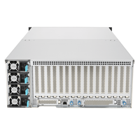 Nouveau serveur GPU double socket ESC8000A-E11 8*3.5" 4U doté de huit GPU double slot et d'une alimentation 4*3000W