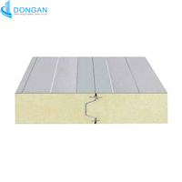 Panneau mural extérieur isolé en polyuréthane PU pour entrepôt frigorifique, panneaux de toiture et de mur PIR