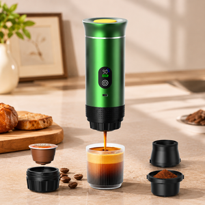 Máquina de Espresso Portátil de 20 Bares, Recargable por USB, Mini Cafetera para Acampar al Aire Libre y Uso en la Oficina, Venta al Por Mayor - Product Image 1