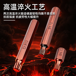 40 Piece <b>Torx</b> Screwdriver Set S2 Alloy Steel High Hardness Industrial Tool Kit - Product Image 2