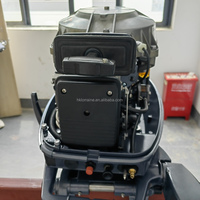 FARMARINE motor tempel manual, mesin Motor luar kapal laut 2 Tak, kontrol penyuling manual 15hp40 hp