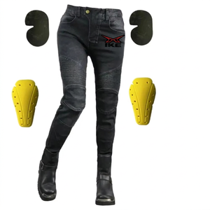 HIKE IMPEX Cordura Motorcycle Riding Pants <b>Waterproof</b> Windproof Abrasion Resistant Breathable Protective Biker Trousers OEM ODM - Product Image 1