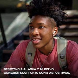 Écouteurs Bluetooth sans fil, réduction de bruit, son profond, 4 micros pour une communication claire, 45 heures d'autonomie - Product Image 6