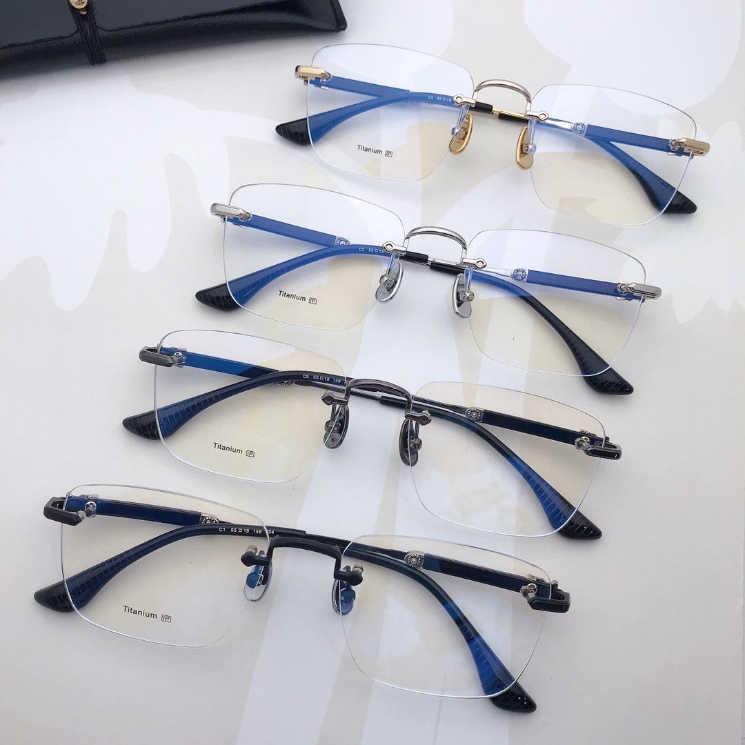 Montature senza montatura in titanio di alta qualità occhiali
