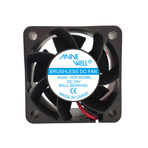 Hợp tác Nhà cung cấp 4028 12V 24V 40x40x28 Mét ydm4028b12f kích thước nhỏ tiếng ồn thấp DC trục 8000 rpm tốc độ cao DC dòng chảy hướng trục người hâm mộ - Product Image 1