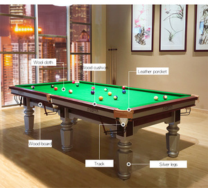 Mesa de Snooker 2026, la más reciente, de 9 pies, mesa de billar <span class=keywords><strong>profesional</strong></span>, accesorios, <span class=keywords><strong>tacos</strong></span> de billar Predator, taco de billar, mesa de billar de 8 pies - Product Image 4