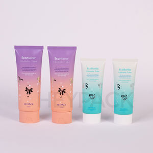 หลอดพลาสติกรูปไข่บรรจุภัณฑ์ครีมเครื่องสำอางที่มีการพิมพ์ที่สวยงาม - Product Image 1