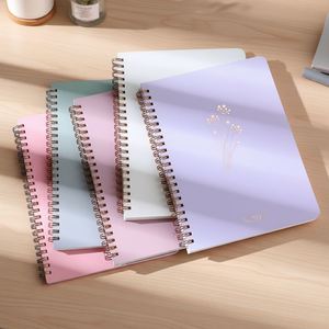 Agenda spirale personnalisé 2026 – Format A4/A5 – Reliure Wire-O épaisse – Design imprimé varié – Cuir, PVC, Tissu, PP – Idéal comme cadeau - Product Image 4