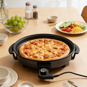 Multifunctional <strong>Electric</strong> Non-stick Pizza <strong>Pan</strong> with 180-degree Open Design RV &amp; Home Use - Product Image 5