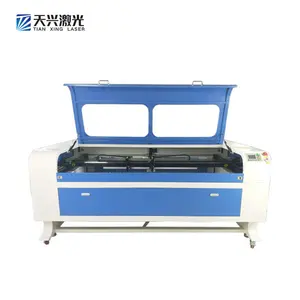 Double Head CO2 Laser Cutting Machine 80W 100W 130W Laser Power Ruida 6442s Controller Laser Engraving Machine