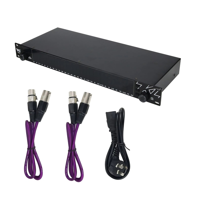 GGDX TKL T531 Noise Reduction Digital Equalizer with Spectrum Display 31-Band for KTV Stage Performance