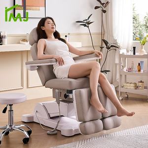 Moderno cosmético facial spa mesa de masaje salón de pestañas tatuaje silla eléctrica cama de belleza - Product Image 1