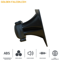Altavoz de Tweeter de 150 vatios, altavoz de bocina para exteriores, altavoz de plástico, altavoz de Tweeter, bobina de alambre de cobre, Tweeter
