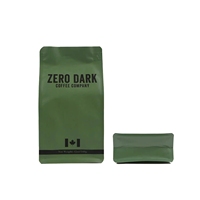 Sachet Mylar à fond plat 8 côtés, personnalisé, couleurs assorties, pour aliments pour animaux, en plastique PE, résistant à l'humidité, avec fermeture éclair, pochette autoportante pour sucre