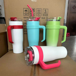 Nouveau 40Oz Portable En Acier Inoxydable Voiture Isolation Sous Vide Bouteille D'eau Tasse Paille Fond <span class=keywords><strong>Plat</strong></span> <span class=keywords><strong>Thermos</strong></span> De Voiture pour Camping Caractéristiques - Product Image 5