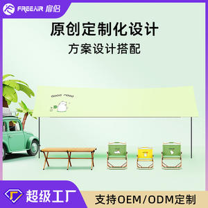 เต็นท์ผ้าใบกันน้ำทรงหกเหลี่ยมแบบพกพาสำหรับ 6-8 คน ยี่ห้อ Sky Canopy Butterfly พร้อมโครงเหล็กสำหรับกันแดดกลางแจ้ง อุปกรณ์ตั้งแคมป์ - Product Image 4