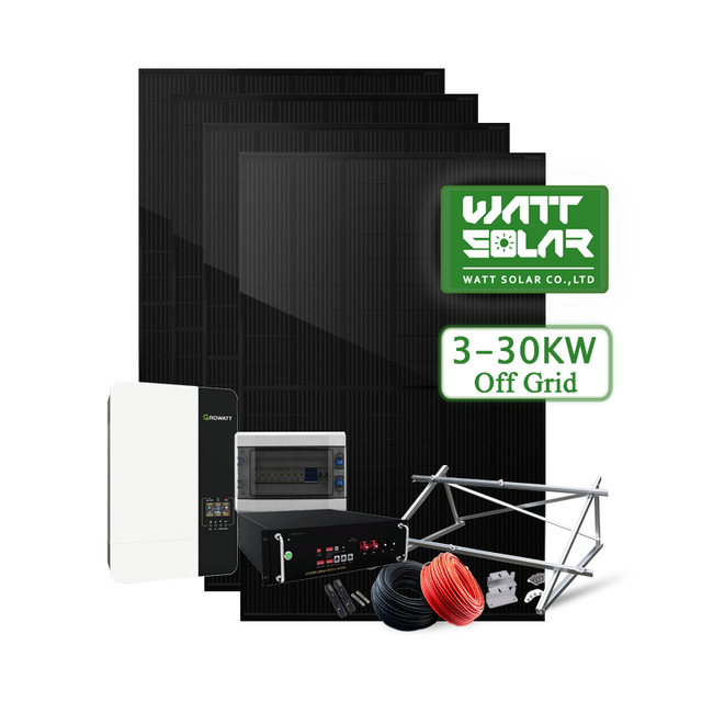 Home Complete Solar Kits 15kw 20kw 50kw 3kw 10kw 5kw Off Grid Solar System
