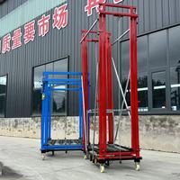 Plateforme élévatrice mobile pliable électrique portable de 2m à 12m avec panneau de commande pour la construction