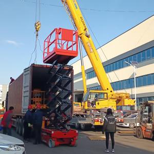 4-14m Auto listrik hidrolik motor pengangkat meja Self-Propelled Platform udara Harga kompetitif untuk gunting angkat - Product Image 6
