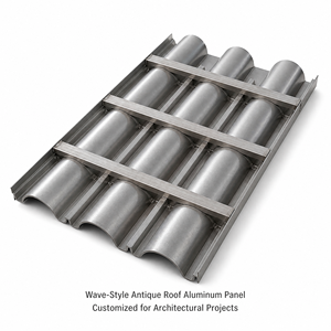 Revêtement extérieur de bâtiment, panneau de mur-rideau en aluminium sur mesure - Product Image 3