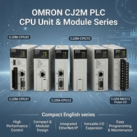 Unidad de CPU Omron CJ2M-CPU35, CPU31, CPU34, CPU12, CPU13, CJ2M-MD212, PLC con EtherNet/IP Integrado, 60K Pasos, 2560 E/S, Controlador Industrial