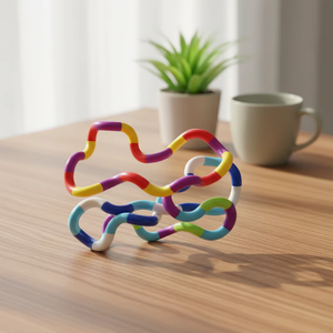 Bâtonnets sensoriels flexibles et colorés, jouets anti-stress, cadeaux de fête, cadeaux d'anniversaire, récompenses pour la classe pour les enfants - Product Image 5