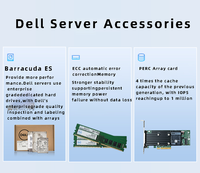 Serveur en rack Dell EMC PowerEdge R640 R740 R440 R840 R930 R730 TPM 8x2.5 double socket 1U/2U 4210 4210R
