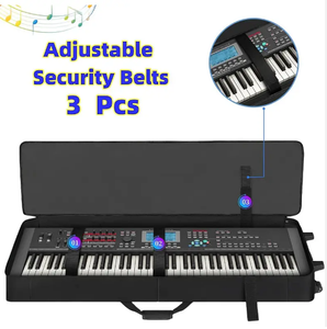 88건반 키보드 케이스 (바퀴, 손잡이 및 어깨끈 포함) - Product Image 6